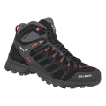 Salewa Buty trekkingowe Alp Mate Mid PowerTex (zamsz, wodoodporne) czarne męskie